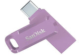 SanDisk Ultra Dual Drive Go USB 256GB USB flash drive USB Type-A / USB Type-C 3.2 Gen 1 (3.1 Gen 1) Lavender