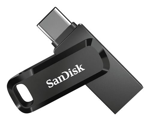 SanDisk Ultra Dual Drive Go USB-nøgle 64 GB USB Type-A / USB Type-C 3.2 Gen 1 (3.1 Gen 1) Sort