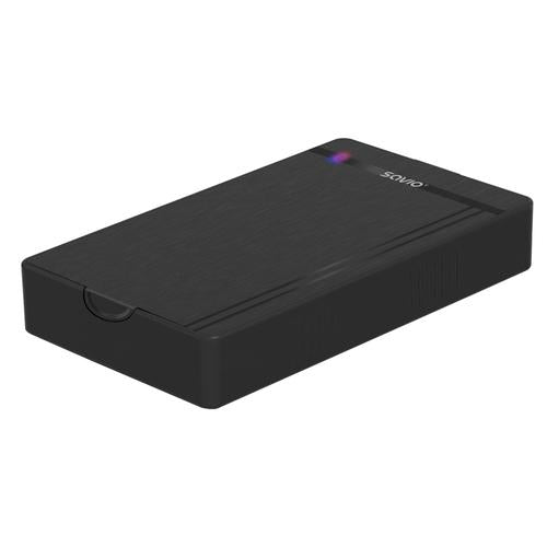 Savio AK-87 storage drive enclosure HDD/SSD enclosure Black 2.5/3.5"