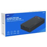 Savio AK-87 storage drive enclosure HDD/SSD enclosure Black 2.5/3.5"