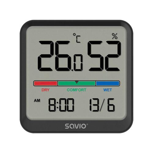 Savio CT-01/B temperature/humidity sensor Indoor Temperature sensor Freestanding
