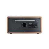 Sharp DR-450 DAB+, FM radio Personal Digital Brown, Stainless steel