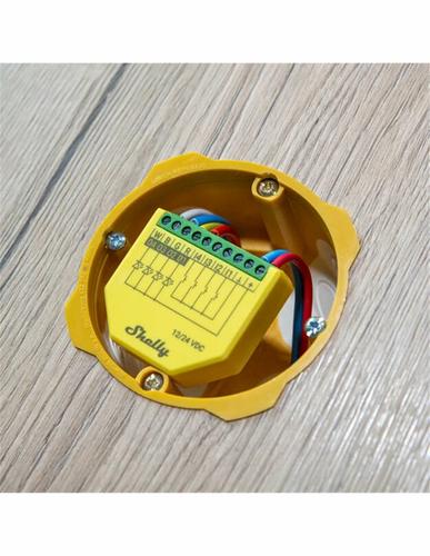 Shelly Plus RGBW PM Wireless Green, Yellow