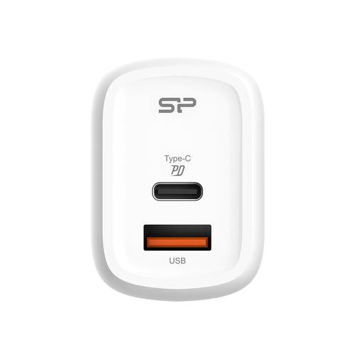 Silicon Power Boost Charger QM25 Universel Hvid Vekselstrøm Hurtig opladning Indendørs