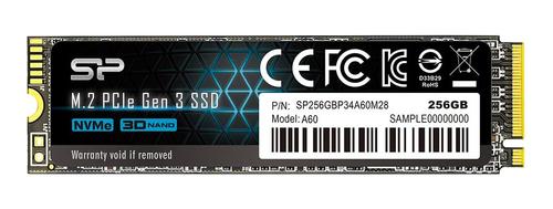Silicon Power P34A60 256 GB M.2 PCI Express NVMe SLC