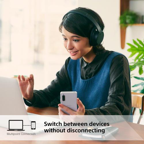 Sony WH-CH720 Headset Kabel & trådløs Opkald/musik USB Type-C Bluetooth Sort