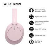 Sony WHCH720NP.CE7 hovedtelefoner/headset Kabel & trådløs Opkald/musik USB Type-C Bluetooth Blå