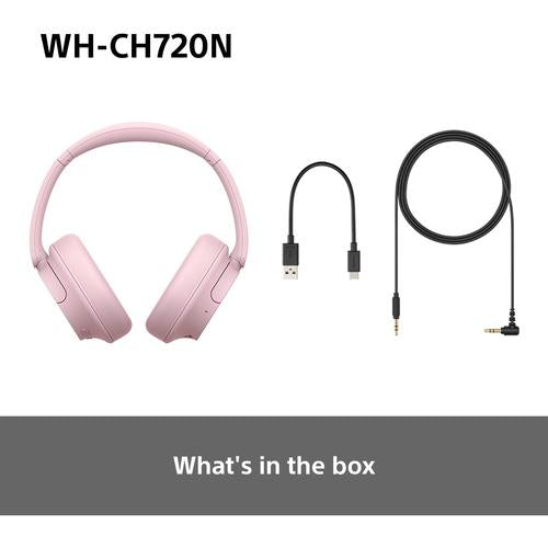Sony WHCH720NP.CE7 hovedtelefoner/headset Kabel & trådløs Opkald/musik USB Type-C Bluetooth Blå