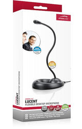 SPEEDLINK LUCENT Black PC microphone