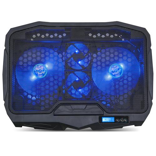 Spirit of Gamer Airblade 600 laptop cooling pad 43.2 cm (17") 1500 RPM Black, Blue