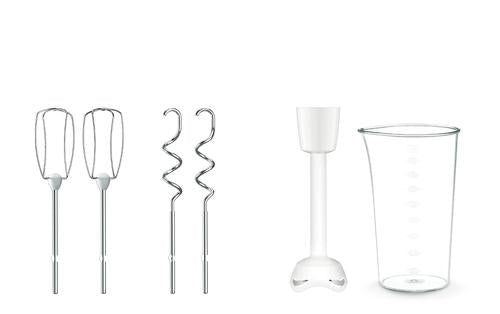 Tefal Prep'Mix+ HT4611 Hand mixer 500 W White