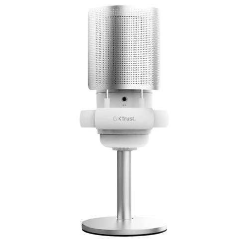 Trust GXT 238W Auron Grey, White Podcast microphone