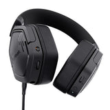 Trust GXT 493 Carus Headset Kabel & trådløs Headset, Hjelm Spil USB Type-C / USB Type-A Bluetooth Sort