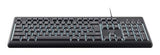 Trust Primo Beleuchtete keyboard Home/Office USB QWERTY US English Black