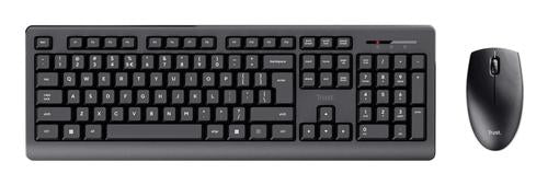 Trust Primo keyboard Mouse included Universal RF Wireless QWERTY US English Black