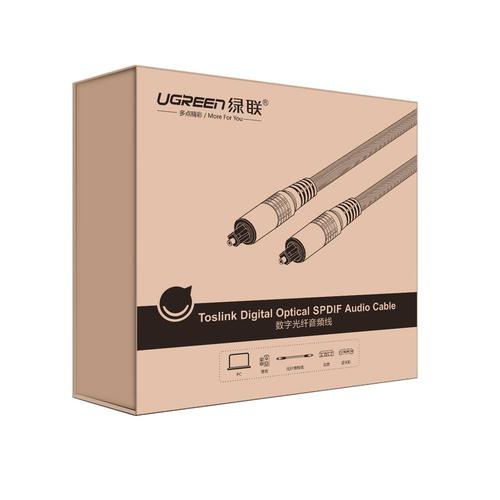 Ugreen 10539 audio cable TOSLINK Black