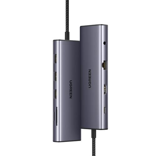 Ugreen Revodok USB-C 6-IN-1 Hub met 4K HDMI USB Type-C 10000 Mbit/s