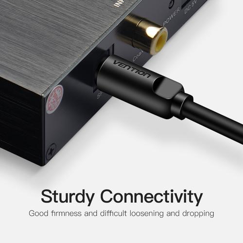 Vention Optical Fiber Audio Cable 2M Black