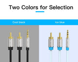 Vention 3.5mm Male to 2RCA Male Audio Cable 1.5M Black Metal Type