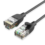Vention IBIBJ netværkskabel Sort 5 m Cat6a U/UTP (UTP)