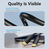 Vention DisplayPort Male to Male 4K HD Cable 1.5M Black
