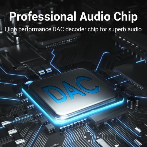 Vention USB-C Male to 3.5MM Earphone Jack With DAC Adapter 0.1M Gray Aluminum Alloy Type