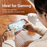 Vention USB-C Male to 3.5MM Earphone Jack With DAC Adapter 0.1M Gray Aluminum Alloy Type