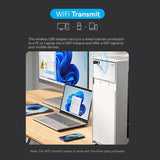 Vention USB Wi-Fi Adapter 2.4G Black