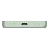 Verbatim Charge 'n' Go Essentials Magnetic Wireless Power Bank 5000 mAh Green