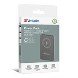 Verbatim Charge 'n' Go Magnetic Wireless Power Bank 10000mAh Grey