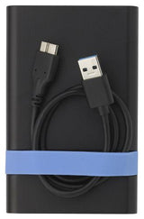 Verbatim Store'N'Go Enclosure Kit HDD/SSD enclosure Black, Blue 2.5"