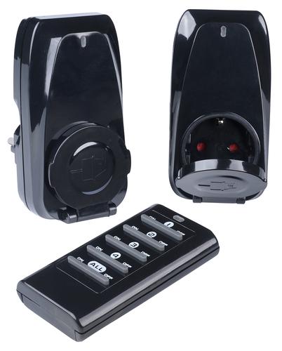 Vivanco FSS 21000B IP44 N smart plug 1150 W Black