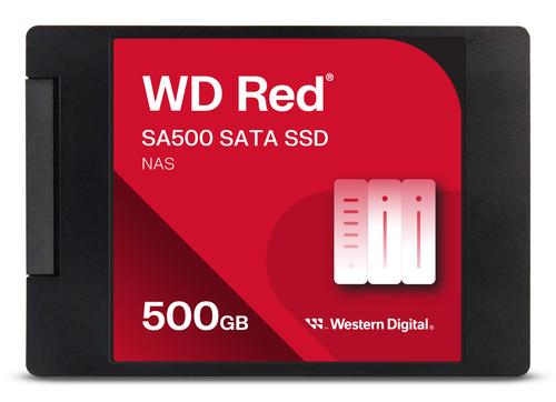 SanDisk Red WD ™ SA500 SATA SSD 2,5"/7 mm POWERED BY 500 GB
