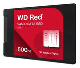 SanDisk Red WD ™ SA500 SATA SSD 2,5"/7 mm POWERED BY 500 GB