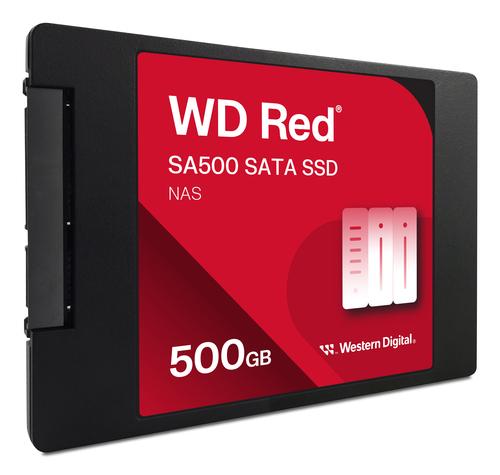 SanDisk Red WD ™ SA500 SATA SSD 2,5"/7 mm POWERED BY 500 GB