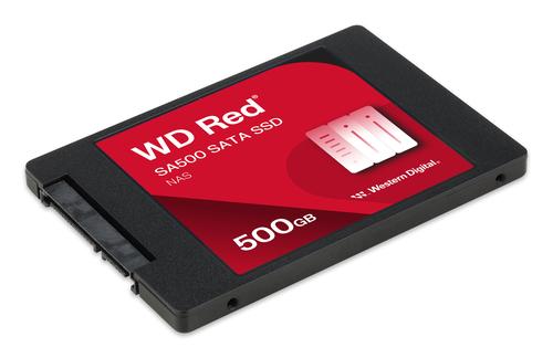 SanDisk Red WD ™ SA500 SATA SSD 2,5"/7 mm POWERED BY 500 GB