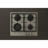 Whirlpool AKTL 629/S Silver Built-in Gas 4 zone(s)
