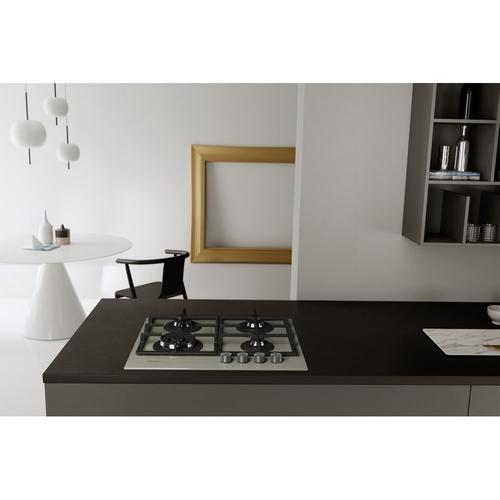 Whirlpool AKTL 629/S Silver Built-in Gas 4 zone(s)