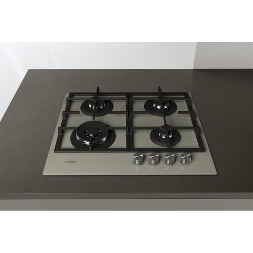 Whirlpool AKTL 629/S Silver Built-in Gas 4 zone(s)