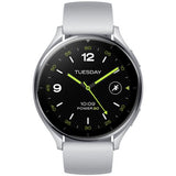 Xiaomi Watch 2 3.63 cm (1.43") AMOLED 46 mm Digital 466 x 466 pixels Touchscreen Silver Wi-Fi GPS (satellite)