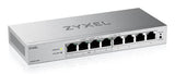 Zyxel GS1200-8HPV3 Managed L2 Gigabit Ethernet (10/100/1000) Power over Ethernet (PoE) Desktop Grey