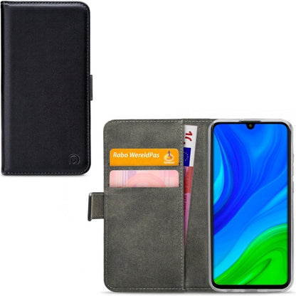 Huawei P Smart (2020) etui - Mobilize - Classic Gelly Wallet Series - Kunstlæder - Sort - Cover Passer til Huawei P Smart (2020)