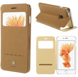 Baseus Terse Window Case Apple iPhone 6 Plus / 6s Plus - Brown