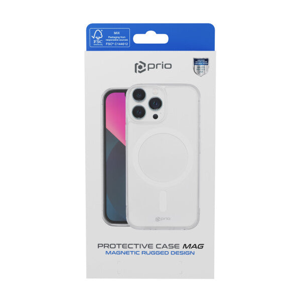 prio Protective Case MAG for iPhone 15 Pro (6.1in) clear