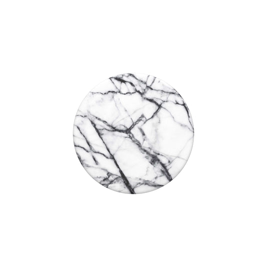 POPSOCKETS PopGrip Dove White Marble Aftageligt Greb m. Standerfunktion