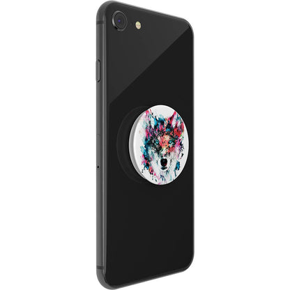 POPSOCKETS Wolf Aftageligt Greb m. Standerfunktion