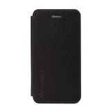 Et sort cover etui til en mobiltelefon