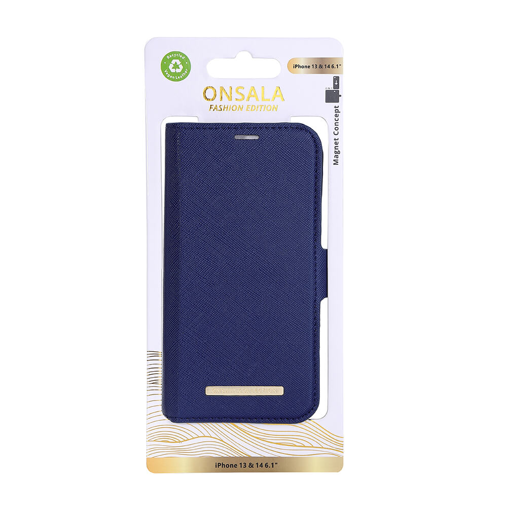 Wallet Eco Navy Blue iPhone 13/14