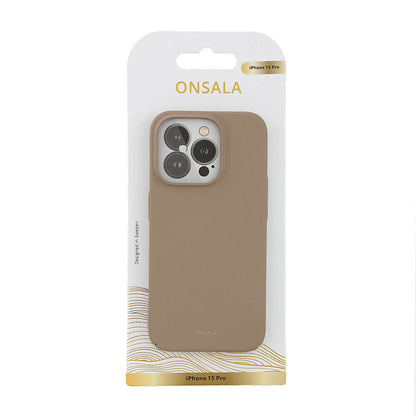 Mobilcover Ultra Slim Sand Burst Beige - iPhone 15 Pro