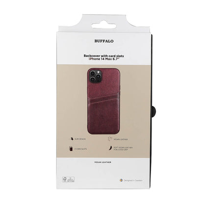 Mobilcover PU Brun - iPhone 14 Plus